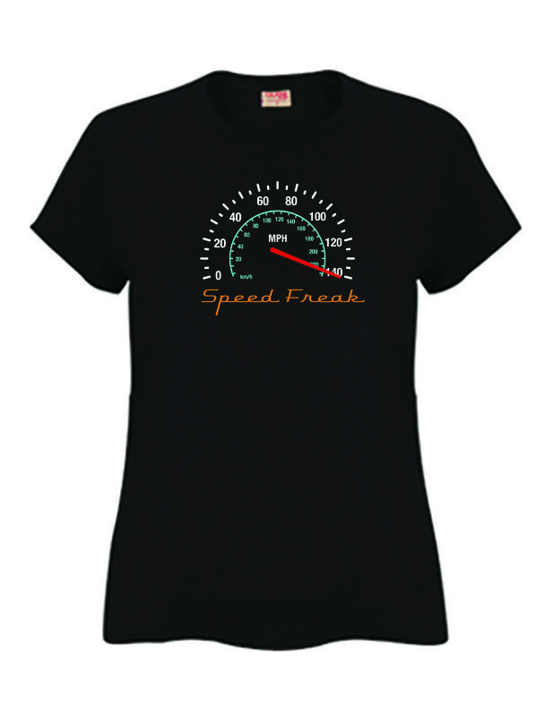 ladies speed freak rushn t-shirt