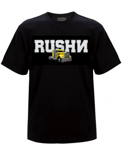 rushn t-shirt design called truck bangin