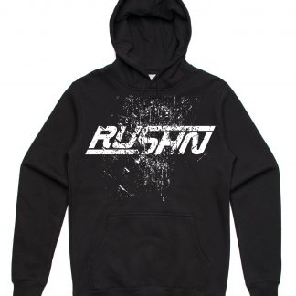 splatter hoodie