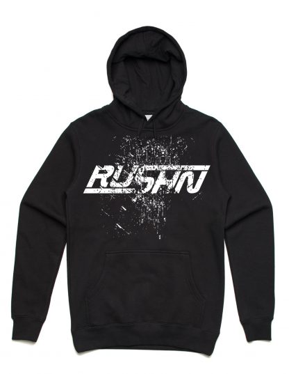 splatter hoodie