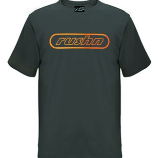 Skate Logo Oldskool Mens Tshirt Charcoal