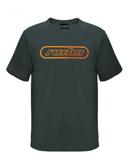 Skate Logo Oldskool Mens Tshirt Charcoal