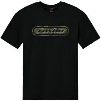 Unisex Rushn ‘Camo Logo’ Heavy Weight Oversized Tee