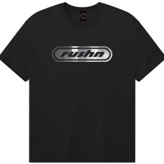 Reflective logo on a Super Heavyweight Oversized Unisex T-Shirt